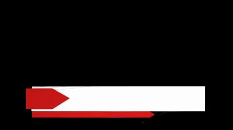 Red white black1 库存影片 8848250