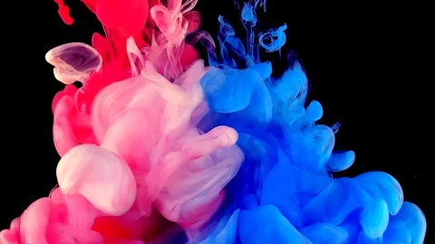 Red-white-blue abstract background. Stylish modern background. Video stock 120926237