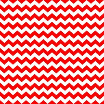 Red White Chevron Zig Zag Background Pattern Stock Illustration