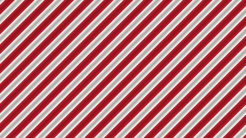 Red white diagonal striped candy cane pattern background Stock Illustration