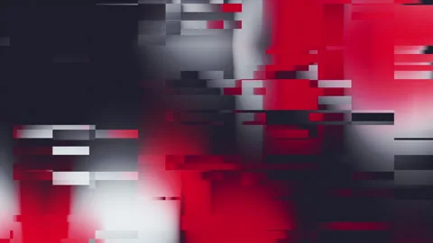 Red White Glitch Gradient Background Stock Footage 340304000
