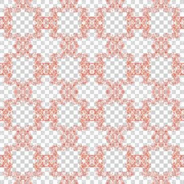 Red White Grainy Texture Geometric Seamless Pattern Stock Illustration