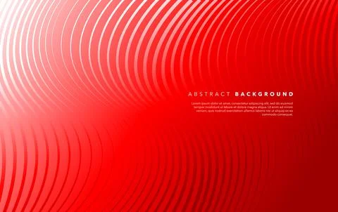 Red white modern abstract background design Stock Illustration