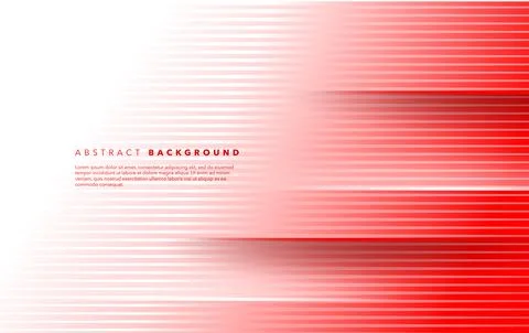 Red white modern abstract background design Stock Illustration
