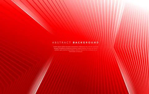 Red white modern abstract background design Stock Illustration