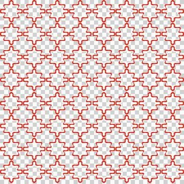 Red White Square Grid Geometric Seamless Pattern 스톡 일러스트