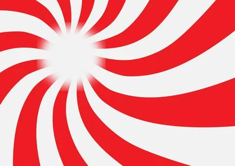 Red white Sunshine  background Stock Illustration