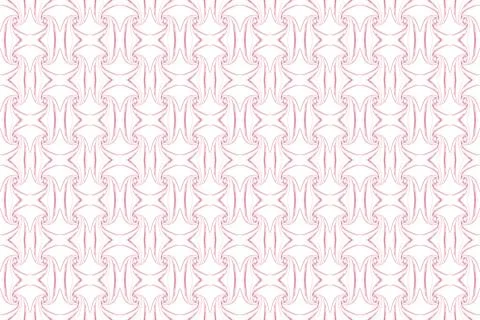 Red white waves style line pattern bright light tech shape holiday paper art Stock Illustration