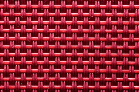 Red Wicker Basket Close up Texture Stock Photos