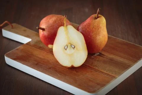 Red williams pear Foto stock