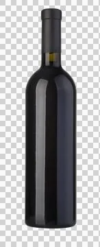 Red win e bottle Stock Photos