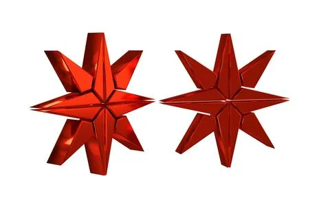 Red Wind rose icon isolated on transparent background. Compass icon for tra.. Stock Illustration