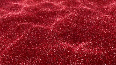 Red wind in the sandy desert design. Storm in the dunes motion animation. S.. Stock Footage 246958857