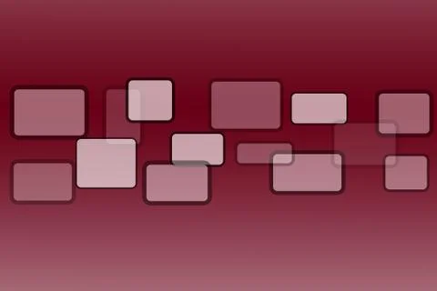 Red windows Stock Illustration