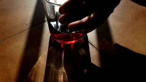 Red wine and weed 스톡 동영상 12624675