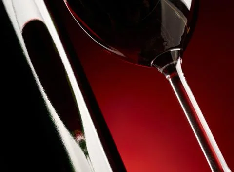 Red wine background. Foto stock