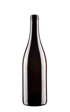 Red wine bottle Stock Photos