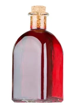 Red wine bottle Stock-Fotos