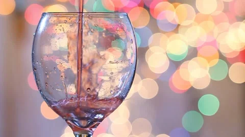 Red wine 스톡 동영상 8634382