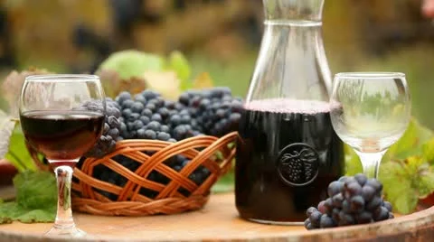 Red wine Stock Footage 24651564