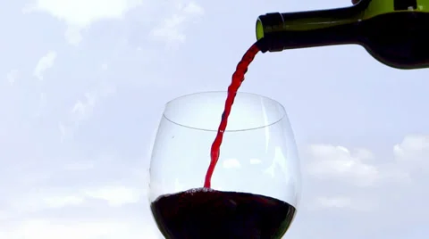 Red wine 库存影片 32428704