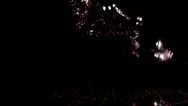 Red Wine Glass Falls And Shatters In Slow Motion Against Black Background Stock Footage