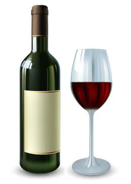 Red wine Stock-Illustration