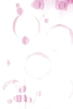 Red wine marks Stock Photos