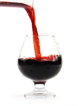 Red wine pattern Stock Photos