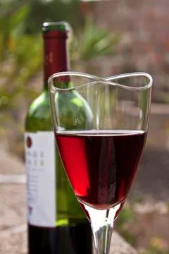 Red wine Foto stock
