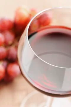 Red wine Foto stock