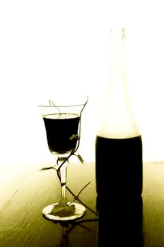 Red wine Fotos Stock