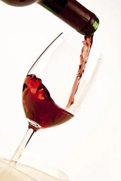 Red wine Foto stock