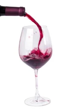Red wine Foto stock