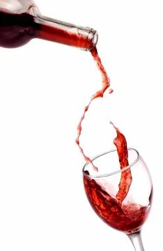 Red wine. Stock Photos