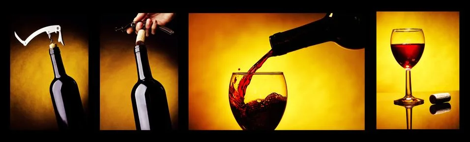 Red wine Stock Photos