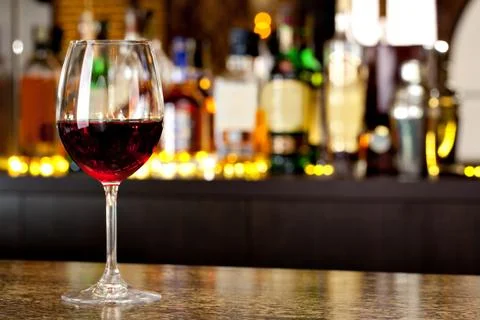 Red wine Foto stock