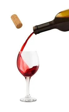 Red wine 스톡 사진