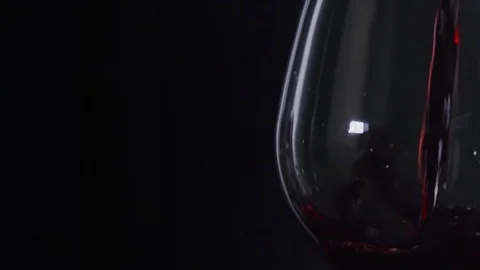 Red Wine Pour 4k Slow Motion Video stock 82086372