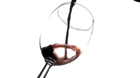 Red wine pour; 5 Stock Footage 10599678