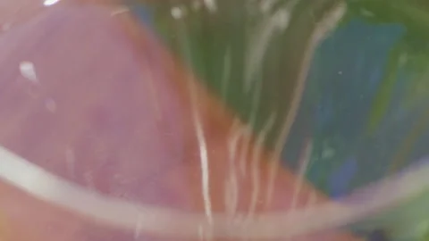 Red Wine Poured into glass abstract close up Stock Footage 159592053