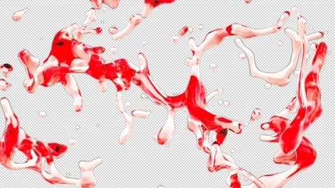 Red wine, Red splash in the air. Clear liquid Video stock 237931135