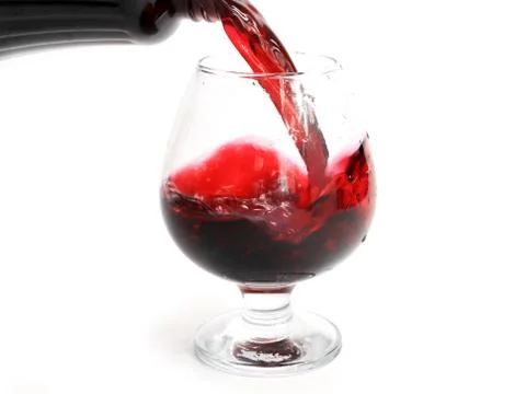 Red wine splash pattern Stock Photos