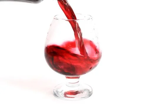 Red wine splash pattern 스톡 사진