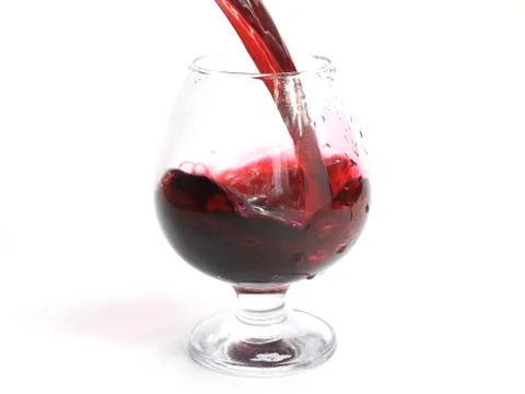 Red wine splash pattern 스톡 사진