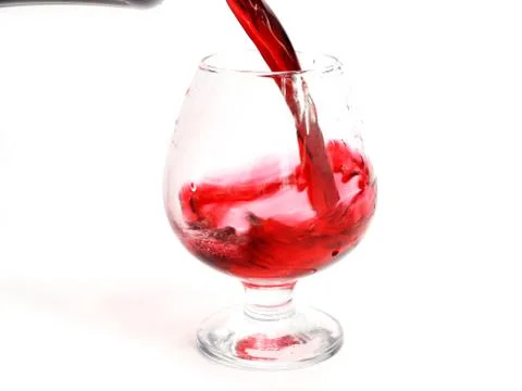 Red wine splash pattern Stock Photos