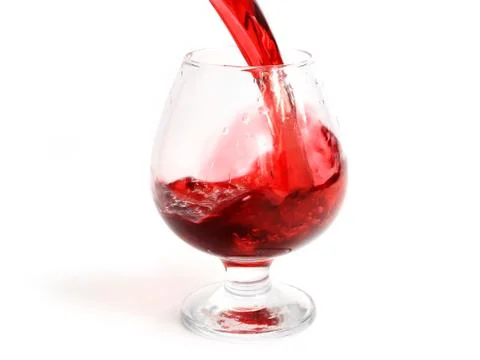 Red wine splash pattern Stock Photos