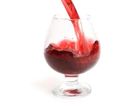 Red wine splash pattern Stock Photos
