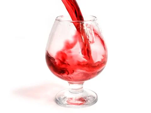 Red wine splash pattern Stock Photos