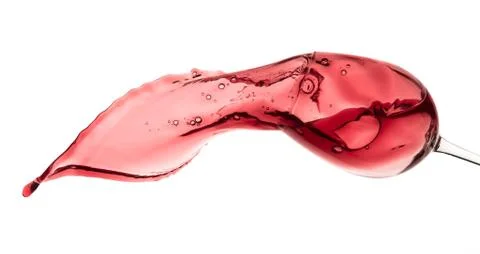 Red wine splash Stock-Fotos